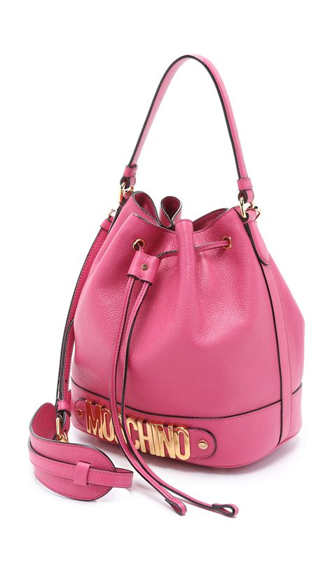 Pink Bucket Bags for Women 